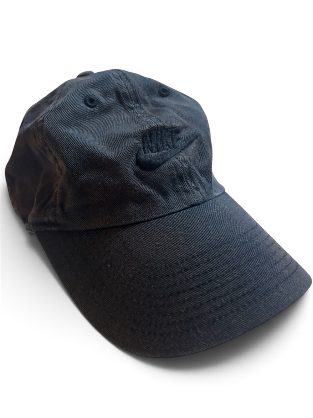 Nike Black Embroidered Swoosh Women's Baseball Cap